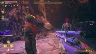 The Outer Worlds Taking On a Mega Mantiqueen