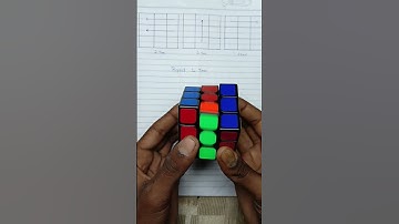 cube solve magic trick #cube