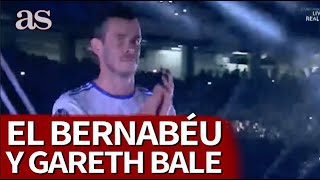 ASÍ ha RECIBIDO el BERNABÉU a GARETH BALE en la CELEBRACIÓN de la CHAMPIONS LEAGUE | AS