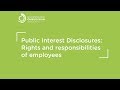 PID - Rights and responsibilities of employees