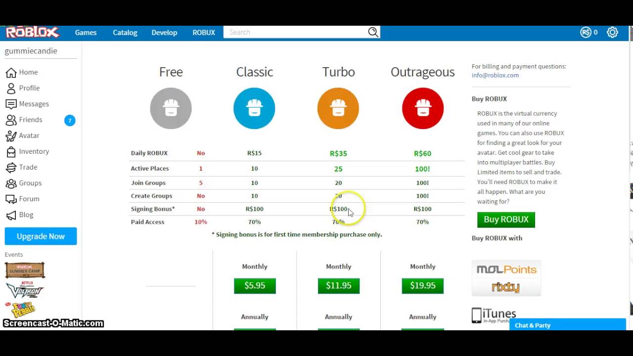 Explaining Builders Club And How To Use It Youtube - how much is builders club on roblox
