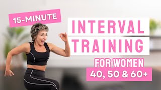 15-Minute All-Levels Cardio Blast | 30/30 HIIT Workout For Women Over 40