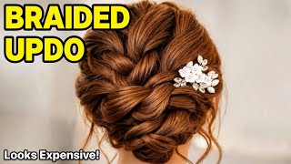 Braided Updo for Second Day Hair!