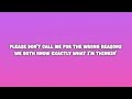 Dominic Fike Babydoll Lyrics 