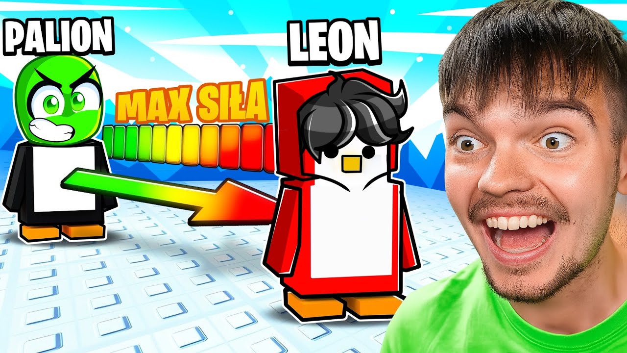 PINGWIN KNOCKOUT ale MUSZĘ UŻYWAĆ MAKSYMALNEJ MOCY w Roblox!