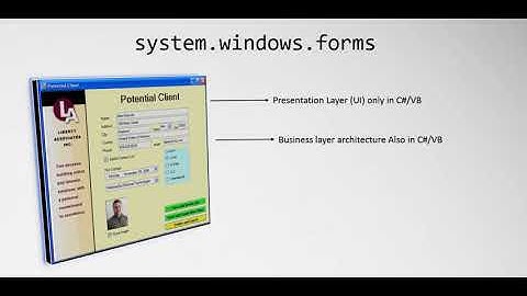 Windows Form Vs WPF Windows