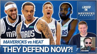 How the Mavs Hit 50 Wins With Another Gutsy Victory Over Miami, Luka Doncic \& Kyrie Irving Deal