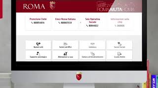 Roma Informa 10 aprile 2020   Online il sito #RomaAiutaRoma screenshot 3