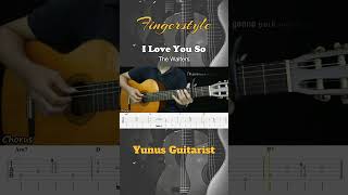 I Love You So - The Walters - Fingerstyle Guitar Tutorial + TAB & Lyrics