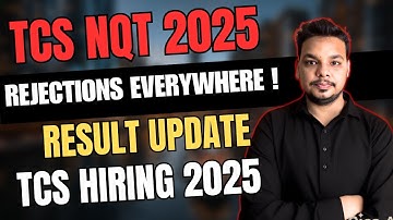 TCS NQT Declared Results After 5 Months | TCS Rejection Mails | TCS NQT Result Updates 2025