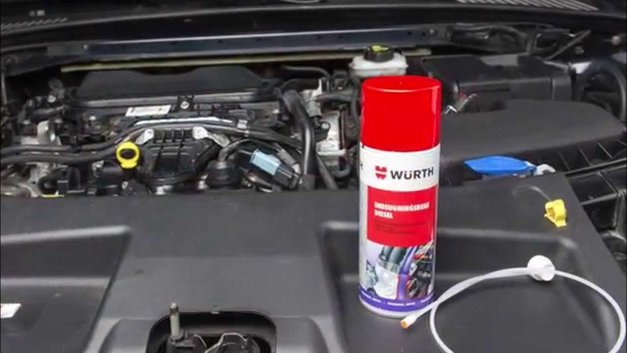 Würth additiver Indsugningsrens diesel YouTube