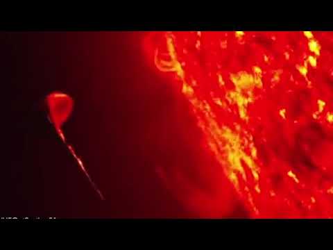MASSIVE MOTHERSHIP REFUELING AT THE SUN! VIDEO FROM NASA!