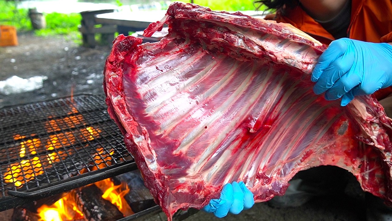 【鹿一頭丸ごとBBQ】罠の設置から捕獲、解体して食べるまで。