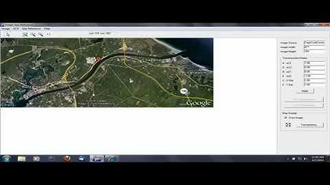 HYPACK  Geo Referencing an Image