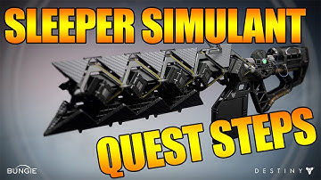 Destiny: The Taken King - Sleeper Simulant Quest Steps[PART 1]