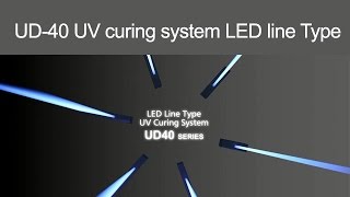 UD-40 UV curing system LED line Type