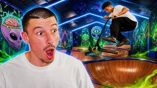 Scootering an ALIEN Skatepark?! (Scooter Universe Early Access)