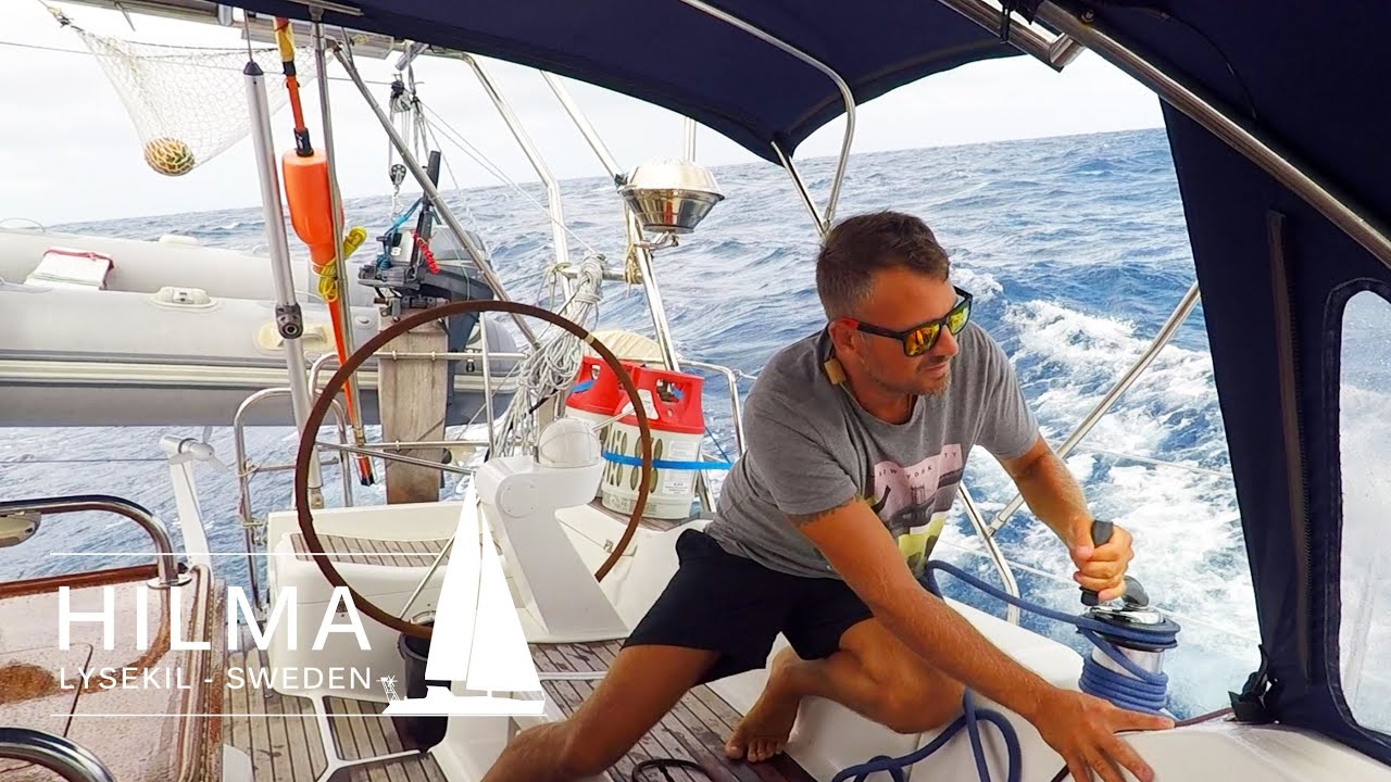 Towards North Pacific, late in the season with countless squalls in Wallis. Ep 41 Hilma Sailing