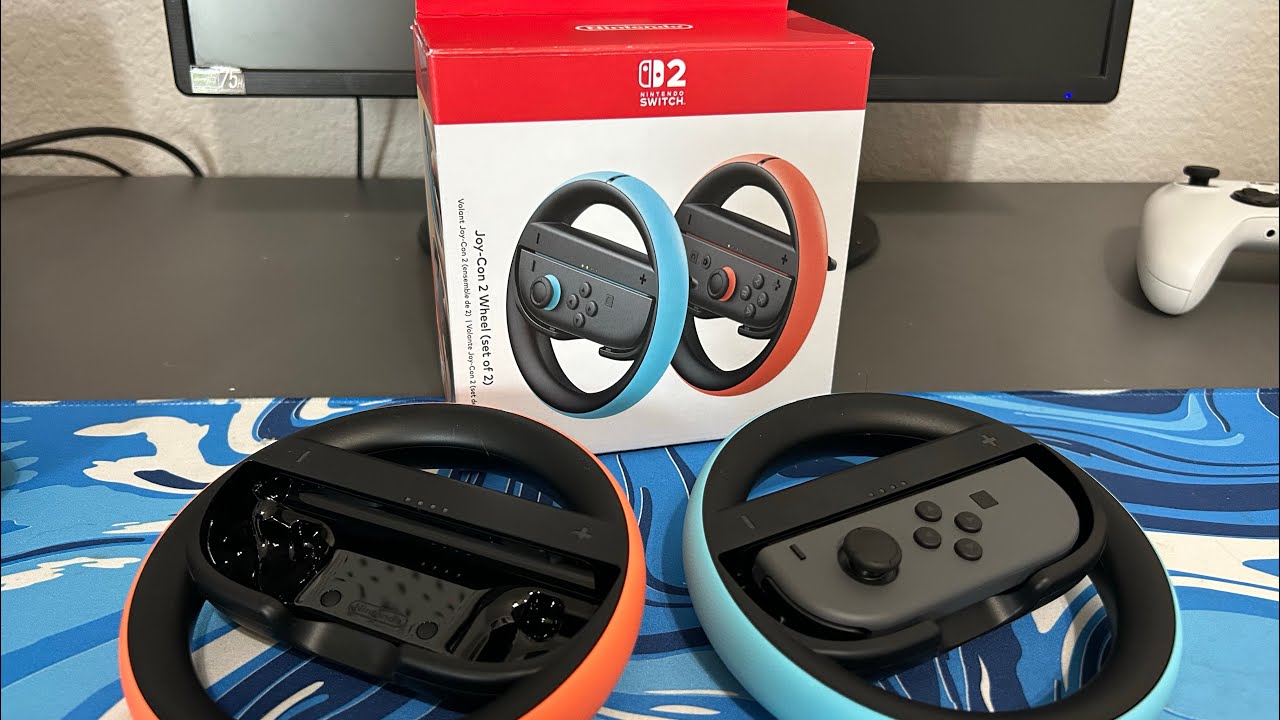 Nintendo Switch 2 Joy-Con Wheel Unboxing