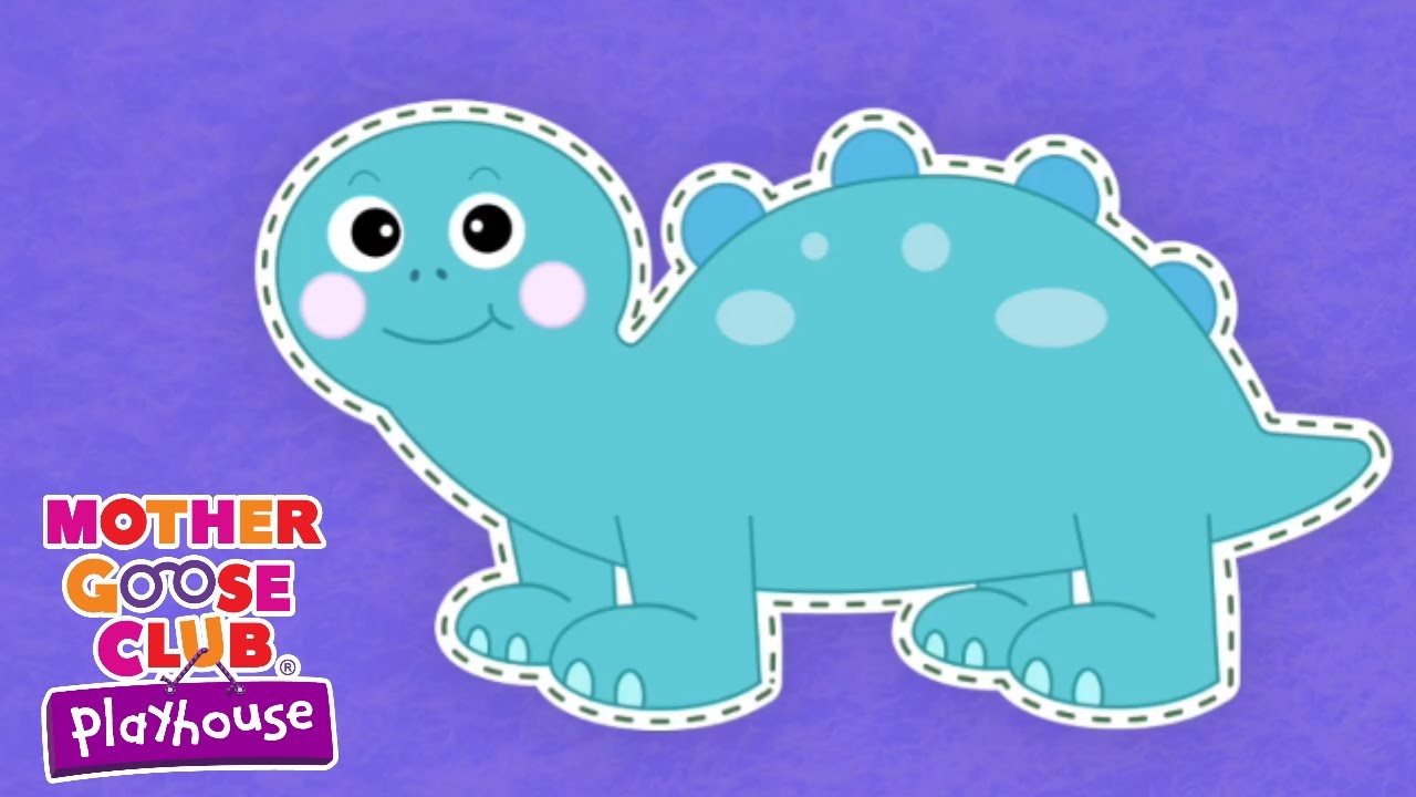 Dinosaur Stomp the Blanket Monster Dress Up Theater Mother Goose