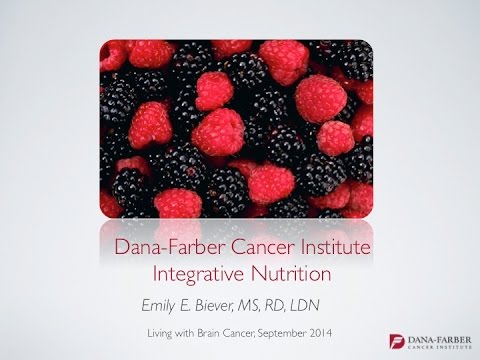 ब्रेन ट्यूमर के मरीजों के लिए पोषण | दाना-फार्बर कैंसर संस्थान