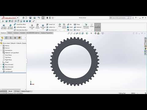 Worm Gear Modeling Tutorial