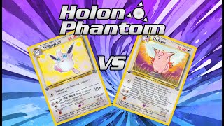 Retro Format Base Set - Fossil Pokemon TCG Battle! Wigglytuff Vs Clefable!
