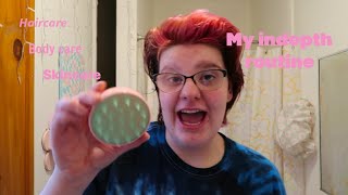 My everything shower routine | styling my new hair