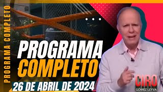 Venden playeras pro López Obrador con la Santa Muerte | Ciro | Programa Completo 26/abril/2024