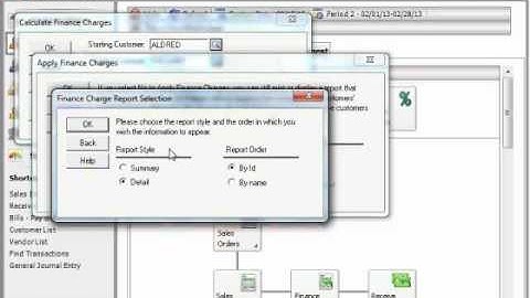 Sage 50 Tutorial Statements and Finance Charges Sage Training Lesson 6.9