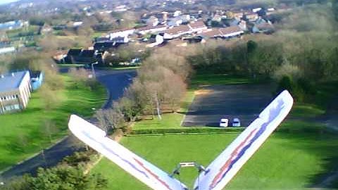 Hobbyzone Phantom with rearward facing camera