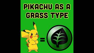 🍃GRASS TYPE PIKACHU🍃 #pikachu #pokemon #pokemonart #pokémon #pokemoncommunity #pokemonfan