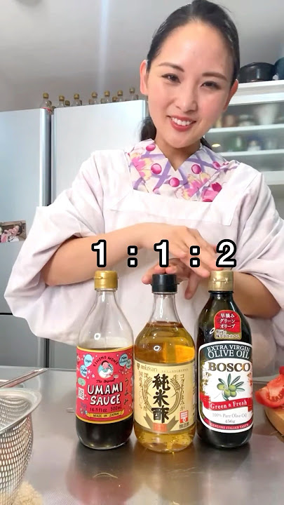 Japanese Mom Teach the Golden Ratio of Soy Sauce Dressing
