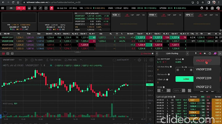 Hướng dẫn giao dịch phái sinh vn30