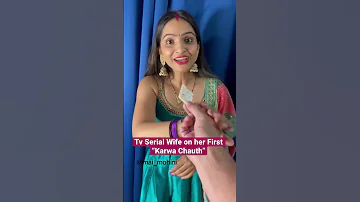 Karwa chauth Special 🌙 #shorts #ytshorts #maimohini #karwachauth #relatable #tvserial #wife #funny