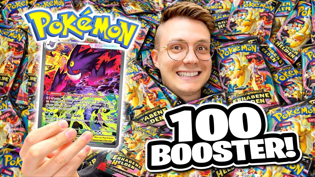 Wir öffnen 100 BOOSTER von ERHABENE HELDEN ✨