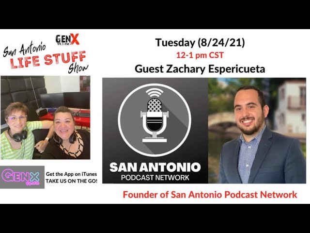 SA Life Stuff Show - Episode 4: Interviewing SAPodcastNetwork Zachary & Discussing Upcoming Events