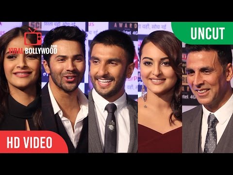 UNCUT - Star Screen Awards 2016 | Amitabh | Akshay | Ranveer | Sonakshi | Sonam | Varun & More