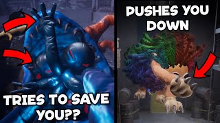 All Poppy Playtime Chapter 4 Jumpscares In Slow Motion And Third Person