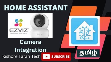 EZVIZ TY1 Smart Home PTZ camera integrated with Home Assistant