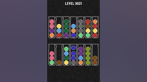 Ball Sort Puzzle Level 9021