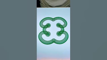 The spirograph that creates two 3s back-to-back #spirographshr #satisfying #spirograph #asmr #usa