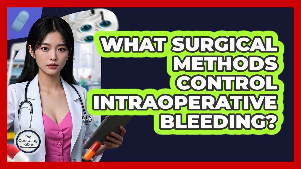 What Surgical Methods Control Intraoperative Bleeding?