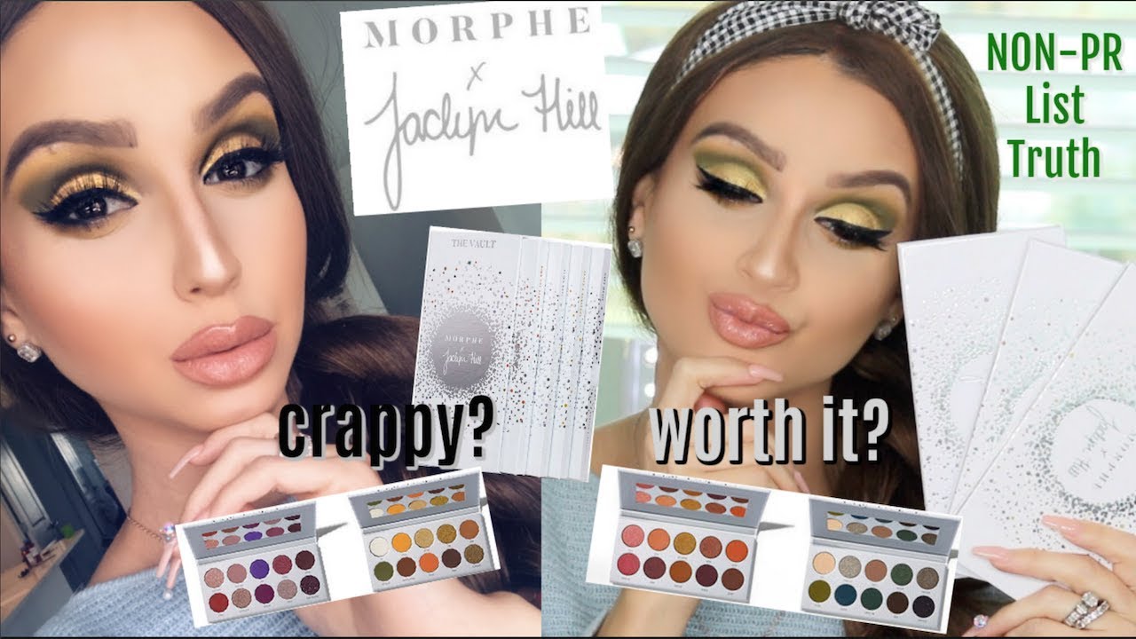 NEW JACLYN HILL X MORPHE BRUSHES THE VAULT ⎮THE UN PR LIST TRUE REVIEW