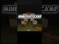Minecraft camp build  #easyminecraftbuild #minecraftshorts #minecraft