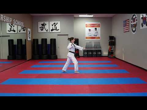 Taegeuk 8 (Pal) Jang - Brown Belt