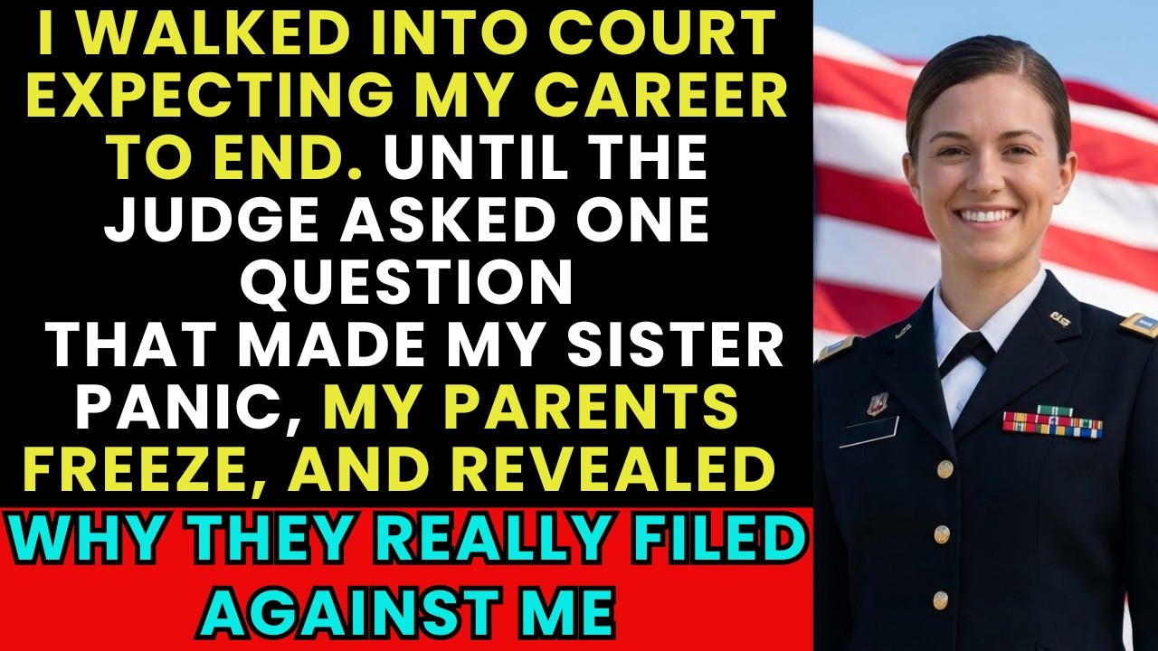 Моя сестра пыталась разрушить мою военную карьеру — судье нужен был всего один вопрос.