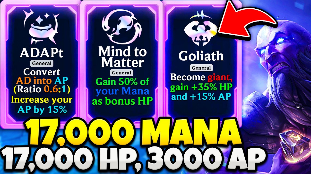 1 in a Trillion Ryze God Roll: 3K AP + 17K HP + 17K Mana | ARAM Mayhem
