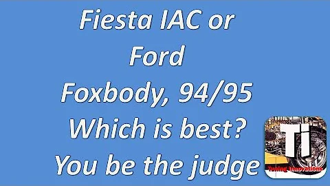 Terminator X 95 Mustang Fiesta IAC Test