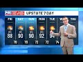 Afternoon storms continue, hot and drier next week